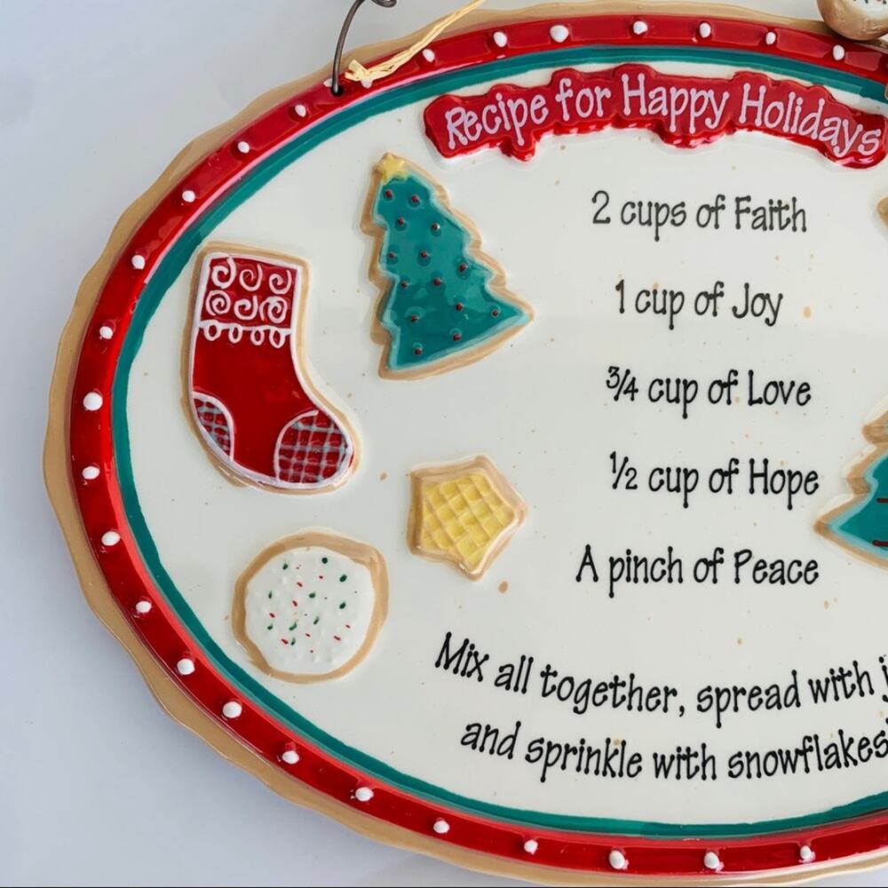 Bella Casa By Ganz Christmas Wall Hanging